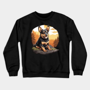 Lancashire Heeler Cute Gifts For Dogs Lover Crewneck Sweatshirt